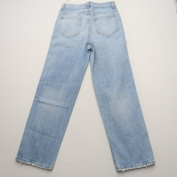 Khaite Martin High Rise Straight Relaxed Jeans Size 27 NWT - Picture 4 of 14